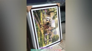 نمونه ای از تابلو فرش های ماشینی ارائه شده در هیدا دکور