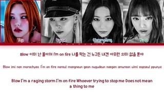 لیریک آهنگ UNTOUCHABLE از ITZY-360p