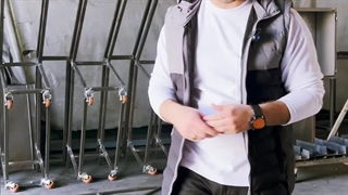 رنگ آمیزی دستگاه بسته بندی در شرکت صنعت سازان نام آور