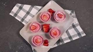 طرز تهیه موچی توت‌فرنگی خوشمزه