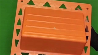 پله موقت پلاستیکی ساختمانی