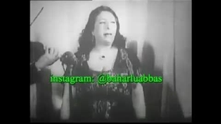 تنها ویدیو از قمرالملوک وزیری