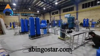 سالن تولید دستگاه تصفیه آب