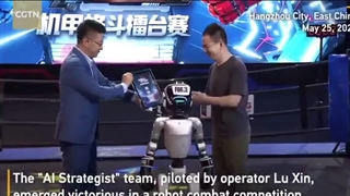 قهرمانی «استراتژیست هوش مصنوعی» در مسابقات رزمی ربات‌های انسان‌نمای سی‌ ام ‌جی