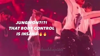 همیشه از دیدن قدرت دنس جونگوون شگفت زده میشم