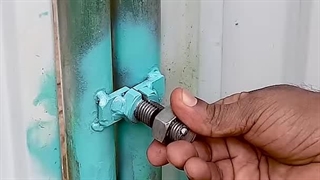 DIY creative homemade door latch
