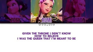 لیریک آهنگ golden از هانتریکس درخواستی